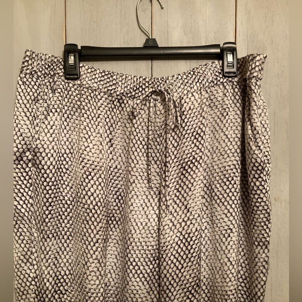 Michael Michael Kors Python Snakeskin Print Draws… - image 8